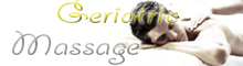 Geriatric Massage- male and female massage in London -  for men and women